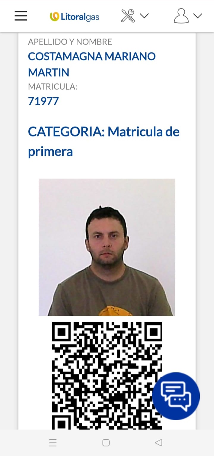 Matrícula Gasista Litoral Gas - GasistaEnRosario.com